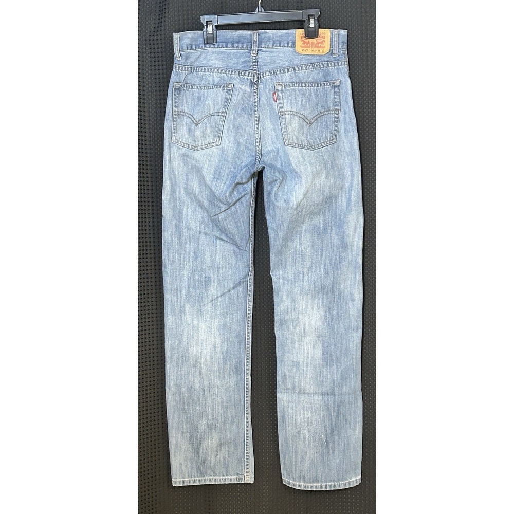 Authentic Levi's 505 Regular Jeans Youth / Boy's  28x30 Blue Denim Medium Wash